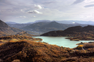 Il lago di Castel San Vincenzo