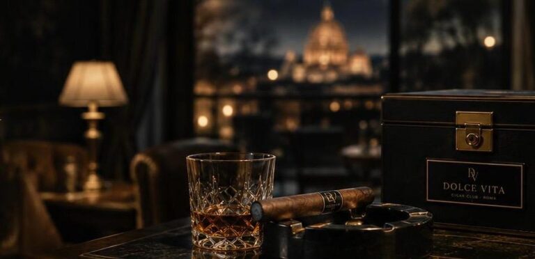 Scopri di più sull'articolo Nasce a Roma il “Dolce Vita Cigar Club”: il piacere del sigaro torna a essere condivisione